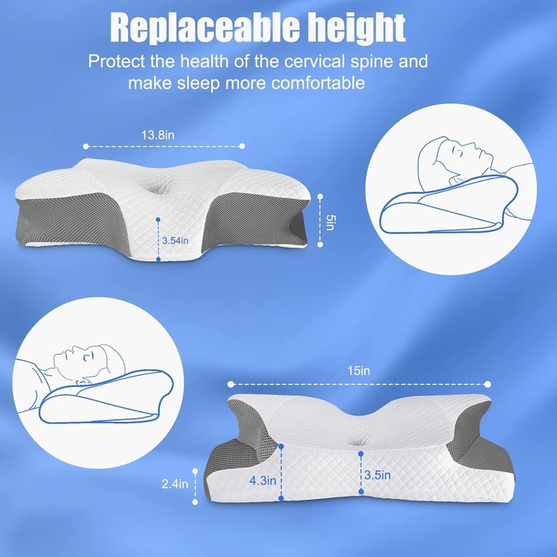 OrthoRest™ - PREMIUM ERGONOMIC PILLOW