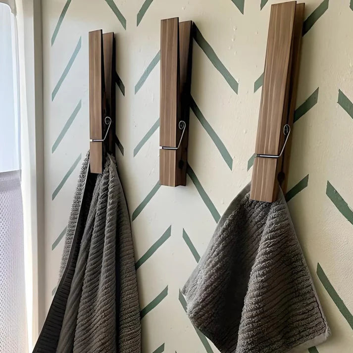 GIANT CLOTHESPIN - TOWEL HOLDERS