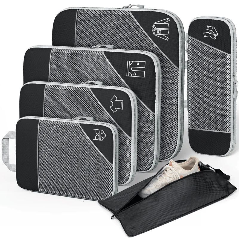 PactPack Pro™ - 6 Compressible Packing Cubes