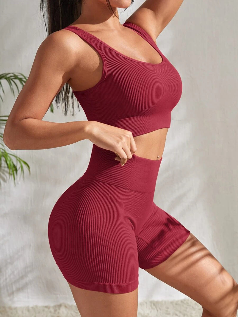 FlexFit Duo™ Seamless Ribbed Activewear Set