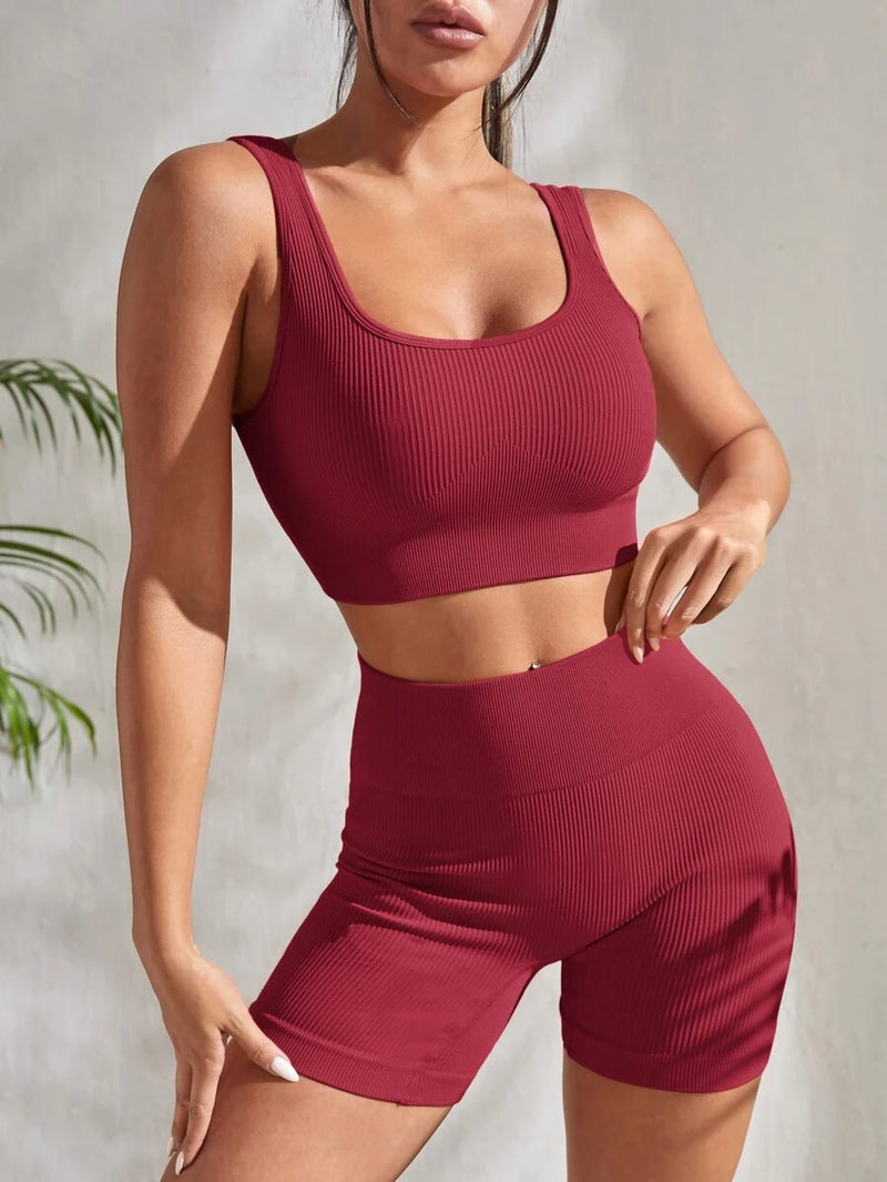 FlexFit Duo™ Seamless Ribbed Activewear Set