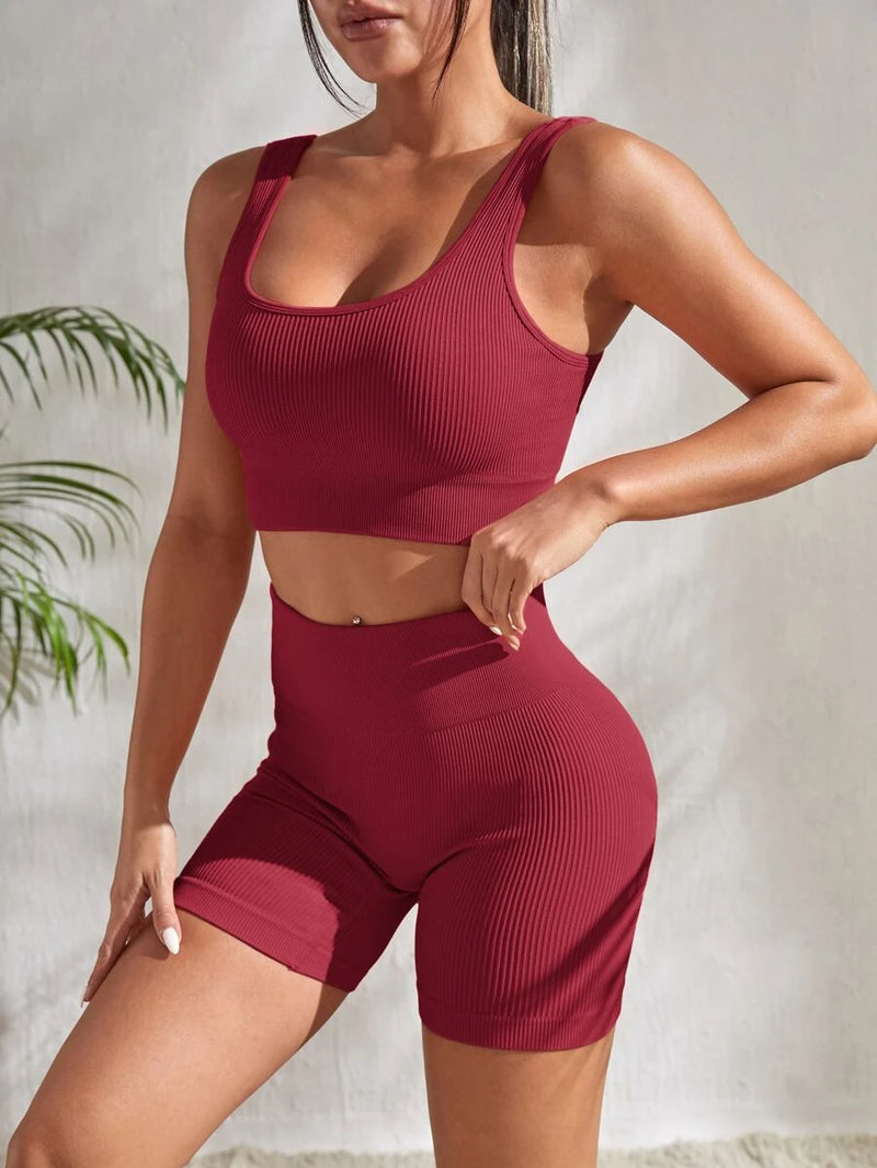 FlexFit Duo™ Seamless Ribbed Activewear Set