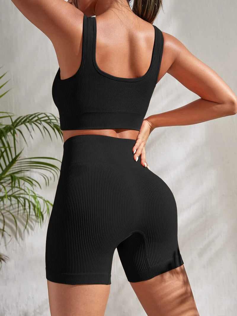 FlexFit Duo™ Seamless Ribbed Activewear Set