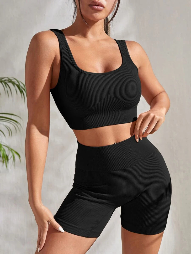 FlexFit Duo™ Seamless Ribbed Activewear Set