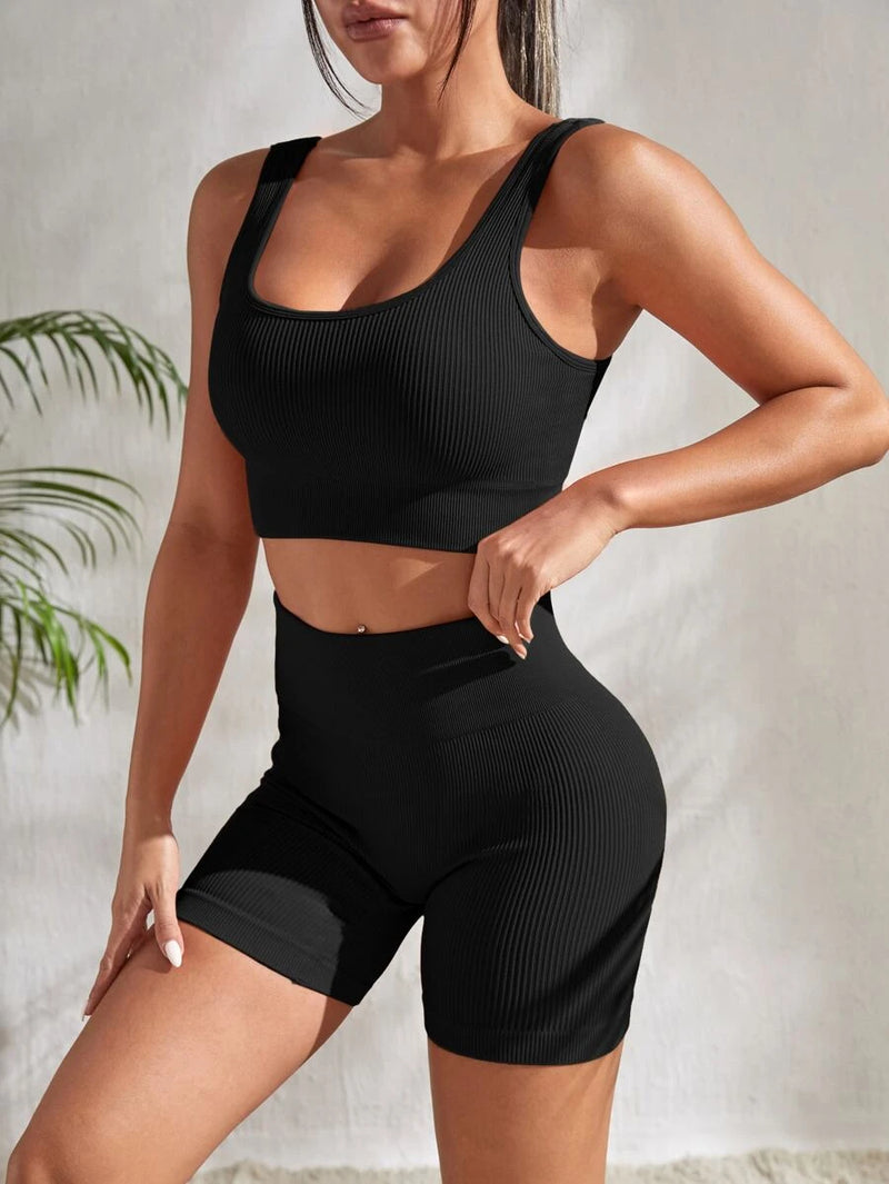 FlexFit Duo™ Seamless Ribbed Activewear Set