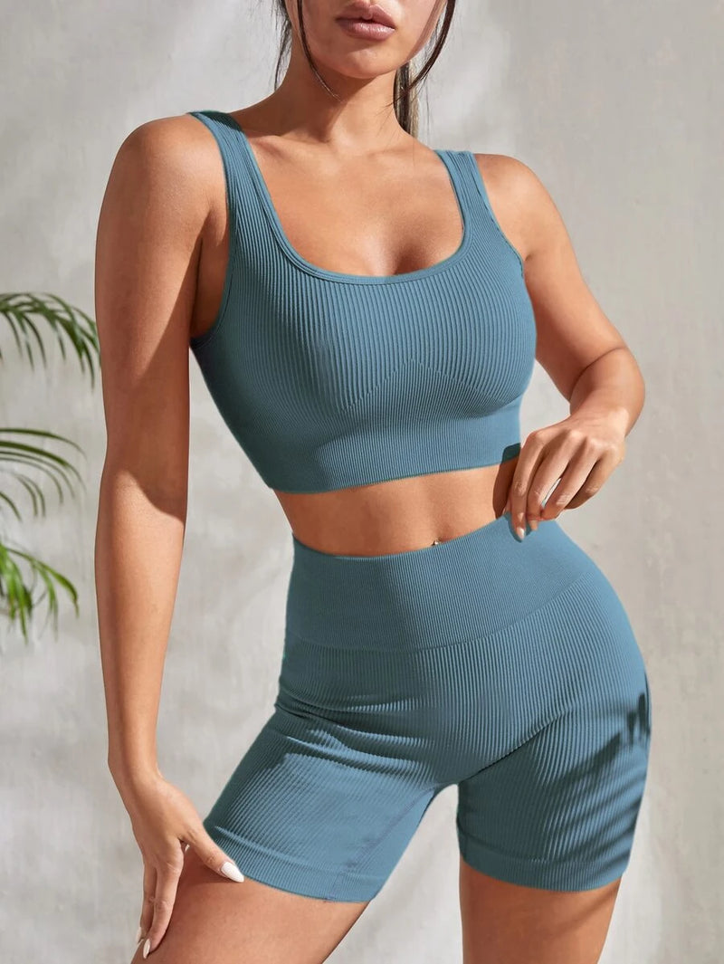 FlexFit Duo™ Seamless Ribbed Activewear Set