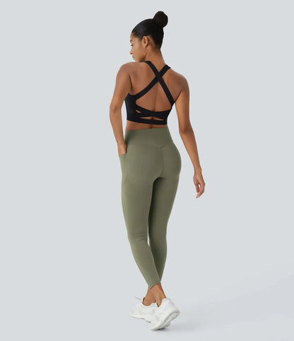 PushUp™ - High Waisted Butt Lifting Tummy Control Side Pocket Shaping Training Leggings