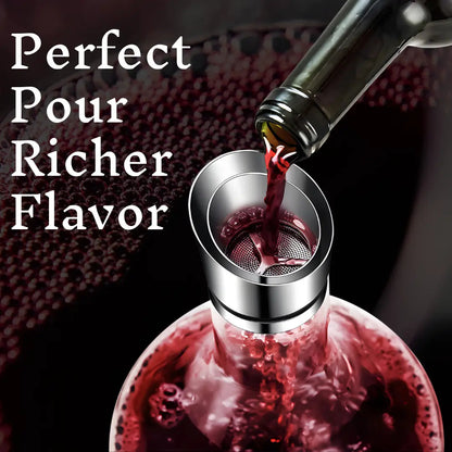 Aurora™ - Crystal Clear Wine Decanter