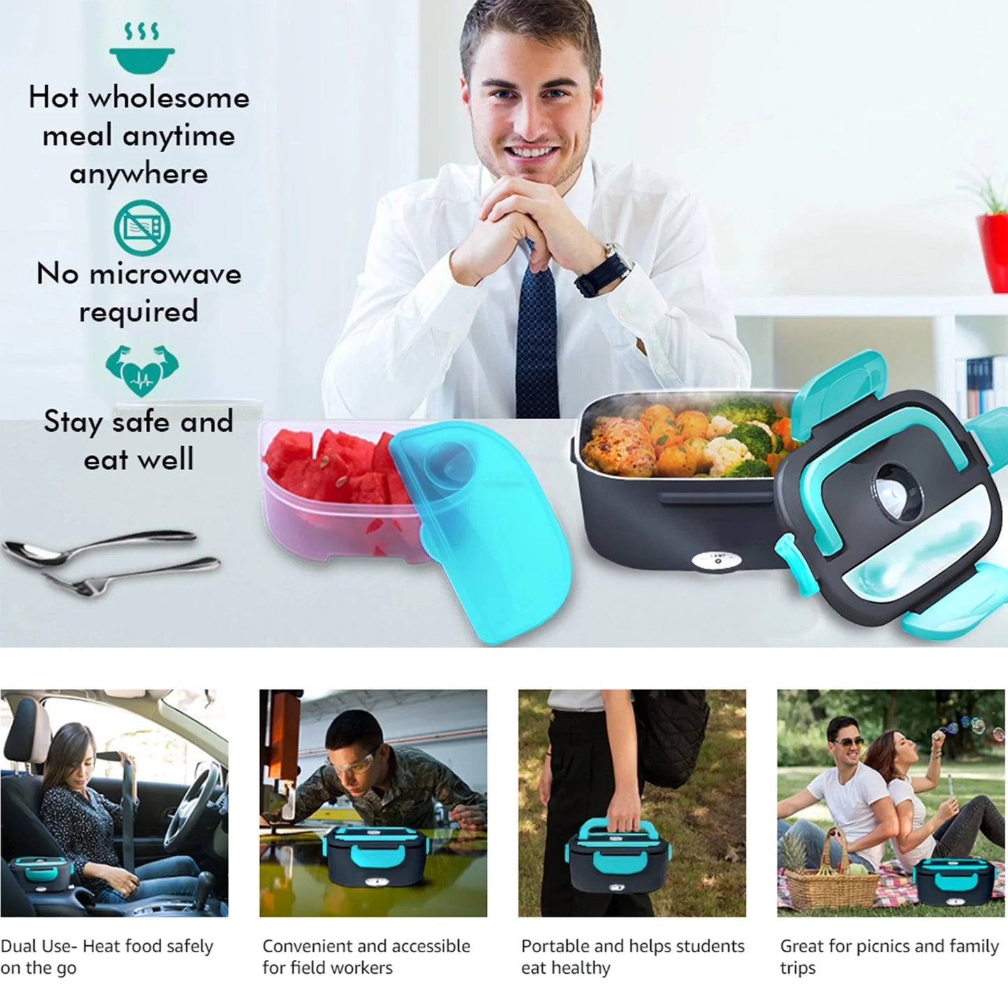 LUNCHENGO™ ELECTRIC LUNCH BOX
