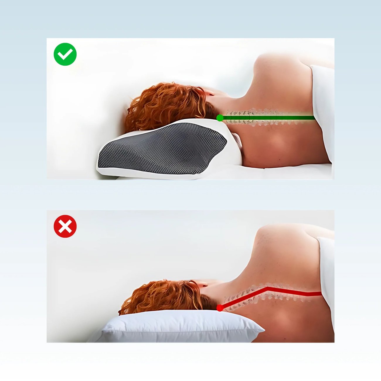 OrthoRest™ - PREMIUM ERGONOMIC PILLOW