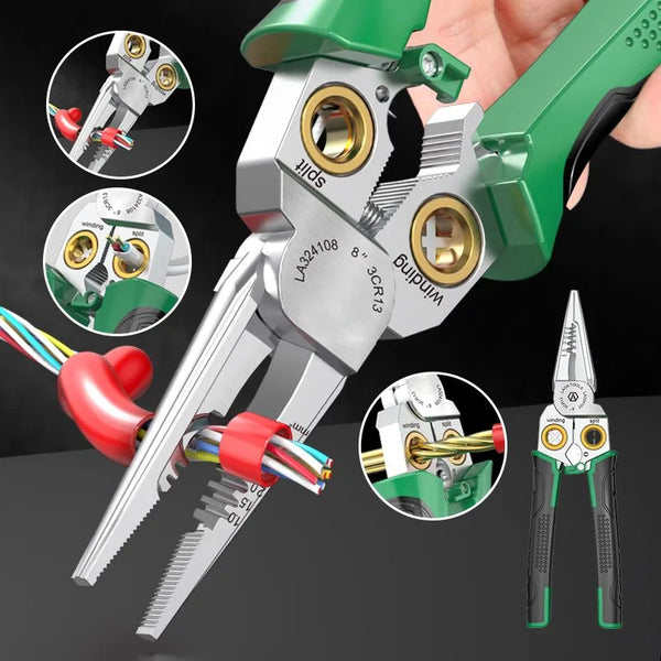 7-in-1 Super Easy Multi-Function Wire Stripping Pliers