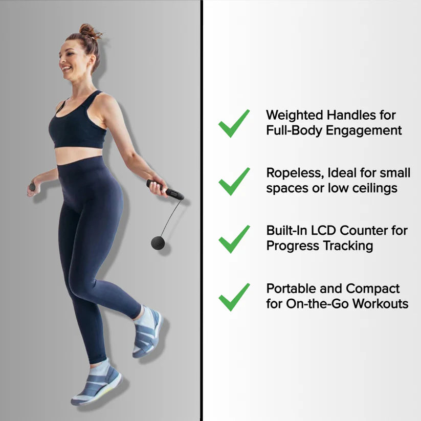 AirJump™ - The Original Smart Weighted Skipping Jump Rope