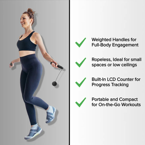 AirJump™ - The Original Smart Weighted Skipping Jump Rope