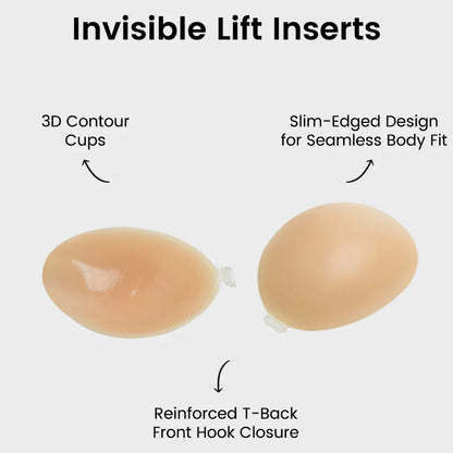 SeamlessLift™ - Front Closure Silicone Self-Adhesive Invisible Bra (2PCS)