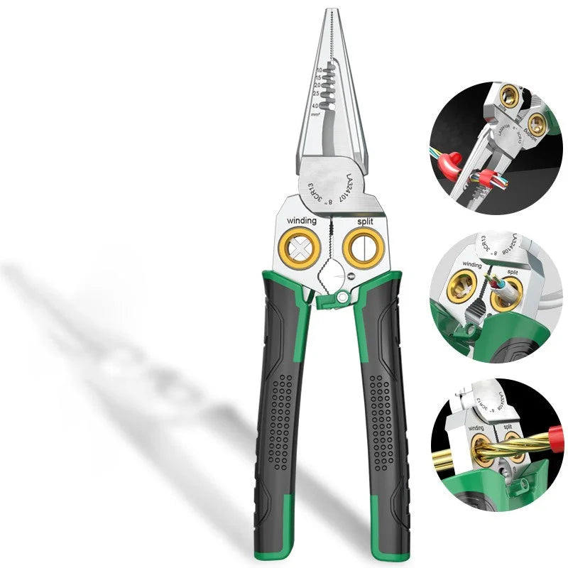 7-in-1 Super Easy Multi-Function Wire Stripping Pliers
