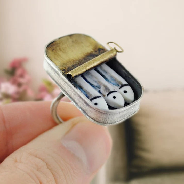 CANNED SARDINES Adjustable Ring