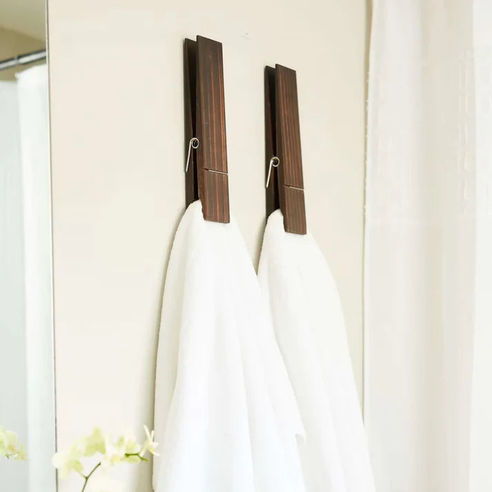 GIANT CLOTHESPIN - TOWEL HOLDERS