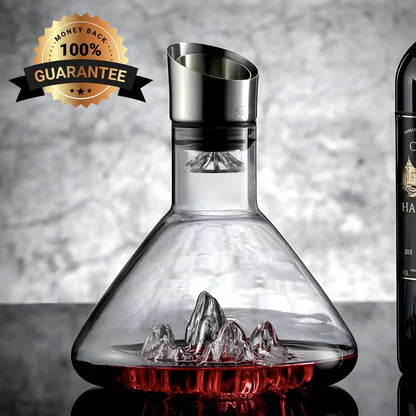 Aurora™ - Crystal Clear Wine Decanter