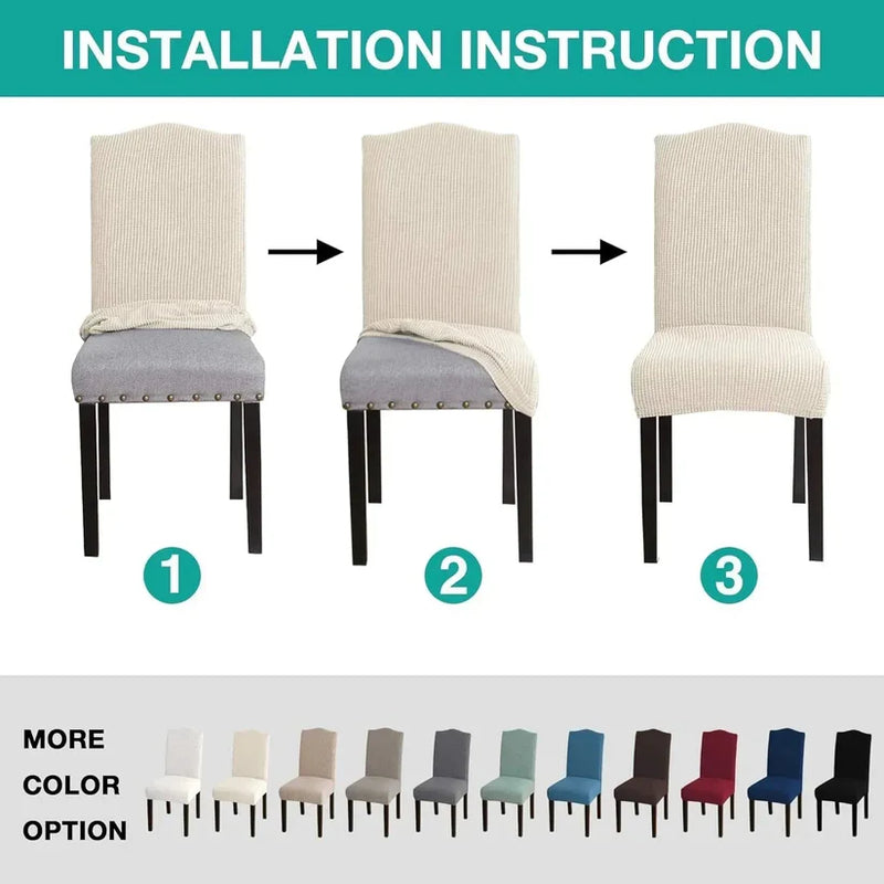 CleanCover™ - Modern Waterproof Stretch Dining Chair Covers (2PCS)