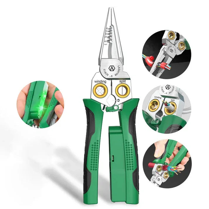 7-in-1 Super Easy Multi-Function Wire Stripping Pliers