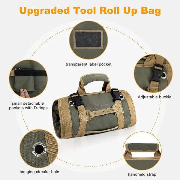 GearGuardian™ Tool Roll Bag Organizer