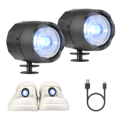 CROC LIGHTS (2 PACK) - RECHARGEABLE VERSION