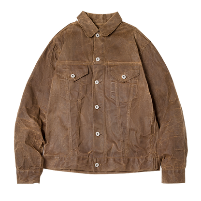 TIN CLOTH SHORT LINED CRUISER JACKET