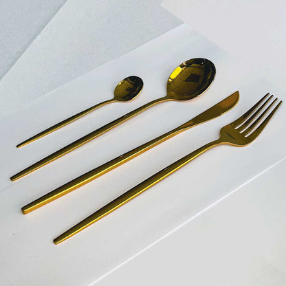 RoyalGleam™ - Luxury Flatware Set