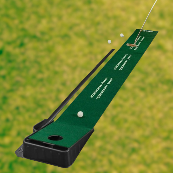 Indoor Golf Putting Mat with Auto-Ball Return