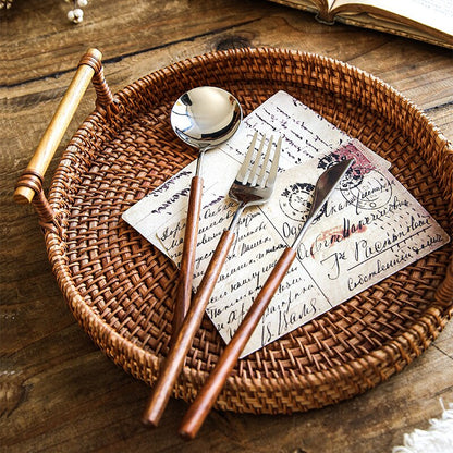 Okawa Rosewood Cutlery Set