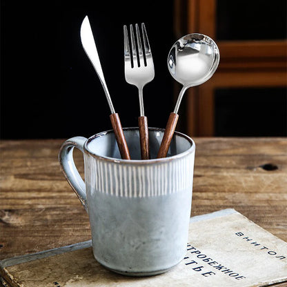 Okawa Rosewood Cutlery Set