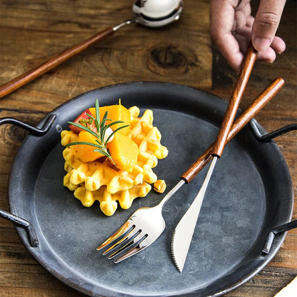 Okawa Rosewood Cutlery Set
