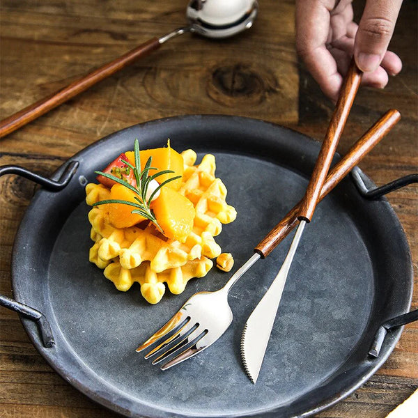 Okawa Rosewood Cutlery Set