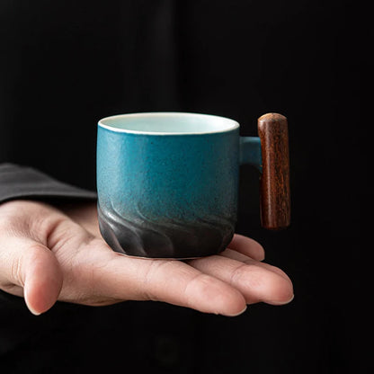 Handmade Retro Ceramic Coffee Mug