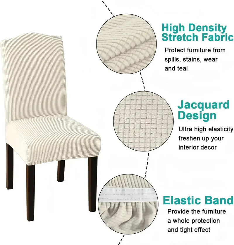 CleanCover™ - Modern Waterproof Stretch Dining Chair Covers (2PCS)