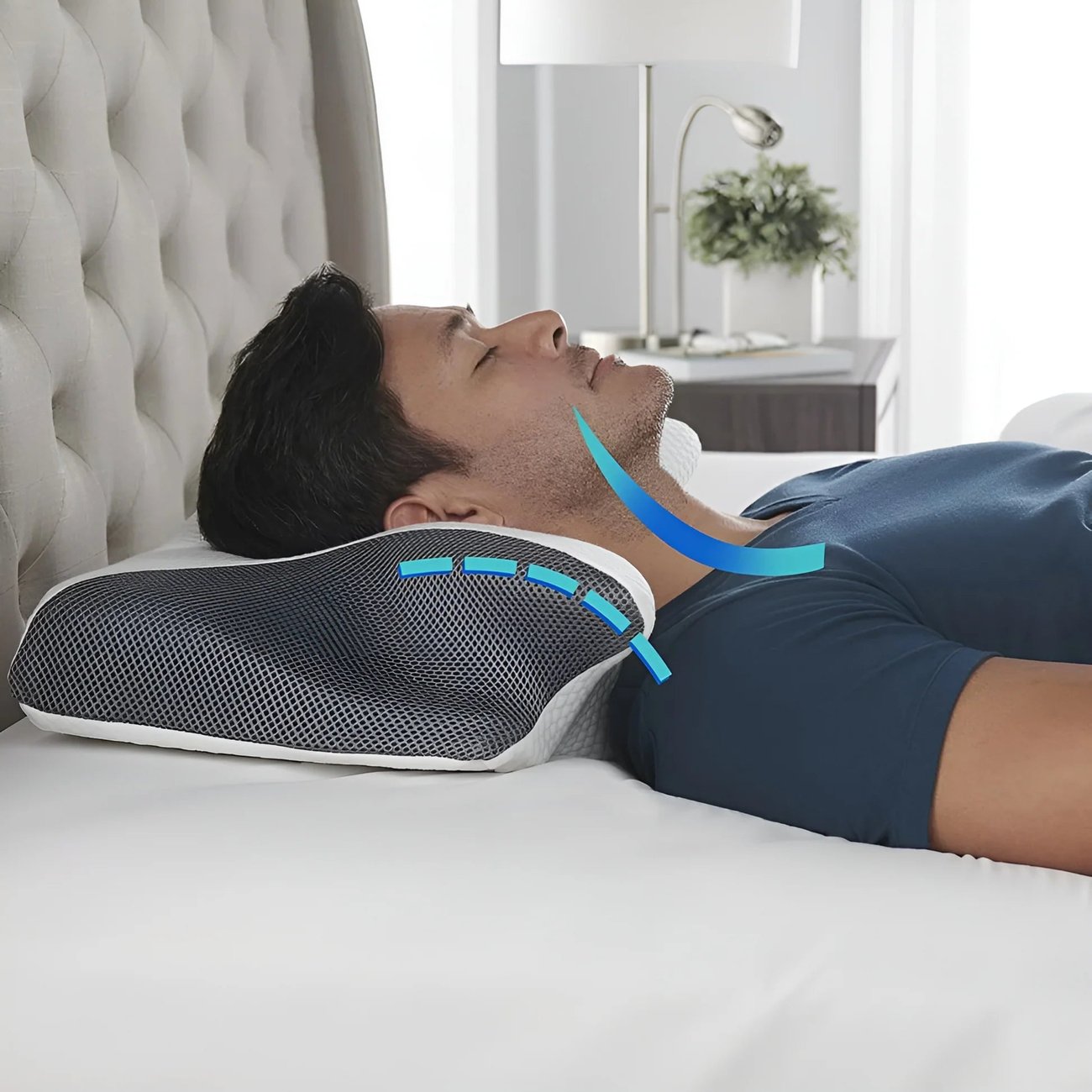 OrthoRest™ - PREMIUM ERGONOMIC PILLOW