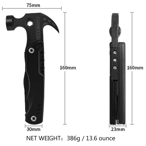 14 IN 1 Multifunctional Hammer Tool