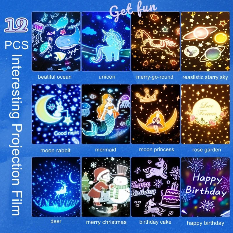 CosmoTwist™ - Projector Night Light