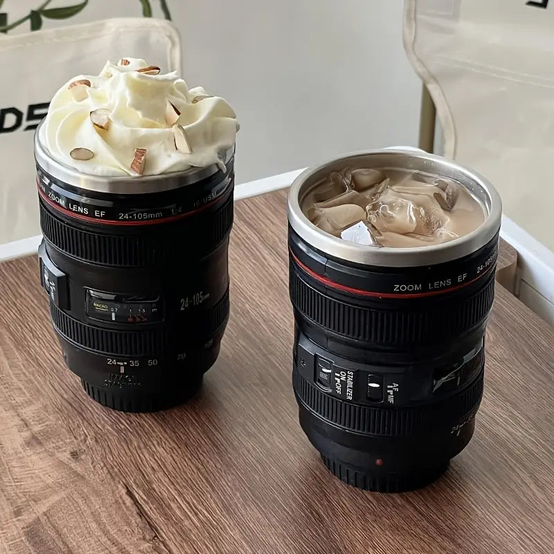 FocusMug 400: Creative Camera Lens Tea & Coffee Cup