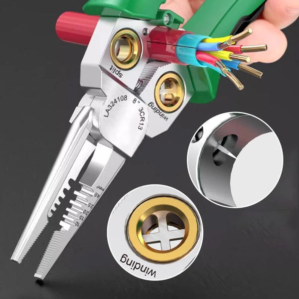 7-in-1 Super Easy Multi-Function Wire Stripping Pliers