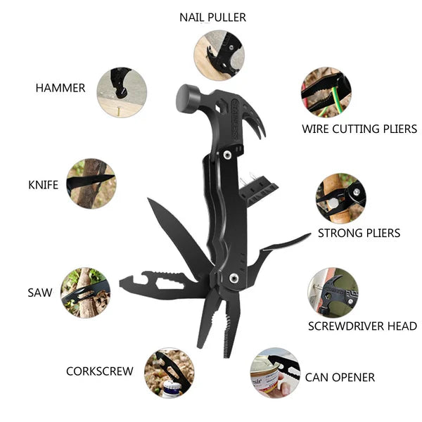 14 IN 1 Multifunctional Hammer Tool