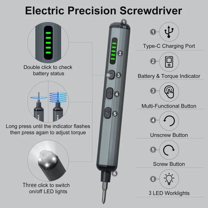 TorqueMaster 68-in-1 Screwdriver Kit