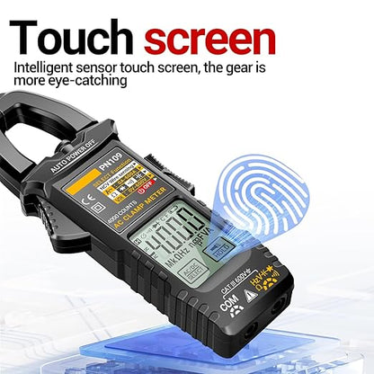 VoltEase™ - PN109 Ohmmeter Voltmeter Tester With Backlit 4000 Count Multimeter Battery Operated