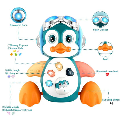 PenguiniTune™ Musical Crawling Penguin