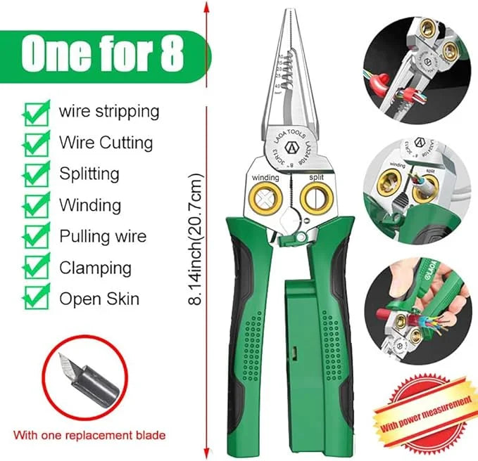7-in-1 Super Easy Multi-Function Wire Stripping Pliers