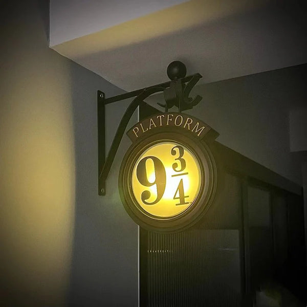 Harry Potter Platform 9 3/4 Wall Hanging Light