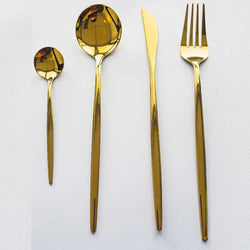 RoyalGleam™ - Luxury Flatware Set