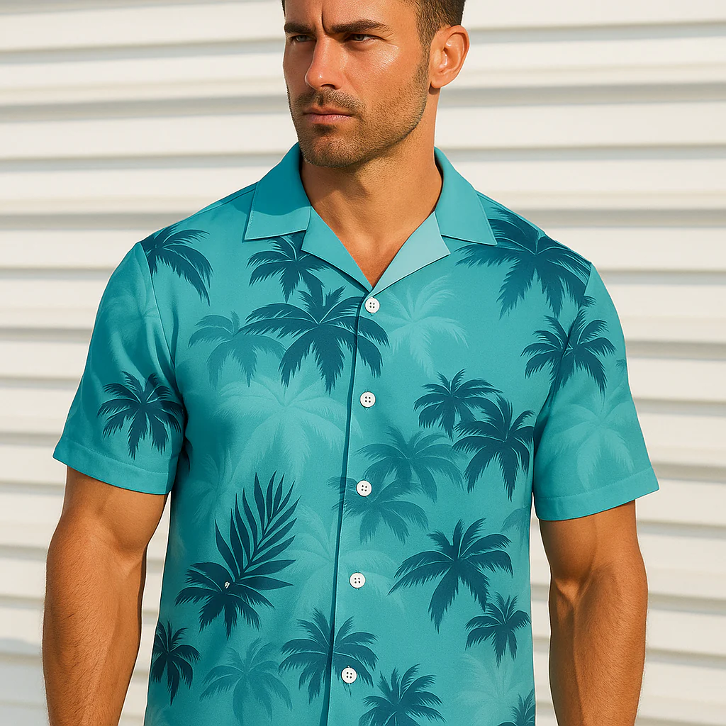 AlohaMode™ - 80S MIAMI HAWAIIAN SHIRT