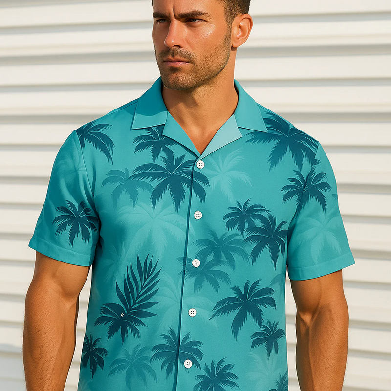 AlohaMode™ - 80S MIAMI HAWAIIAN SHIRT