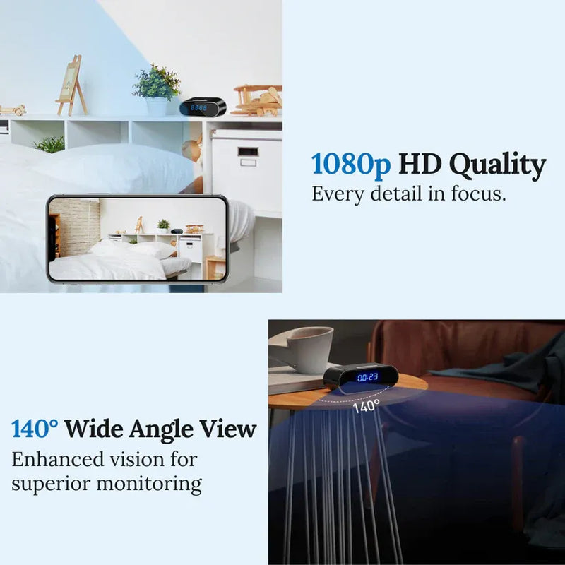 TimeGuard™ - SafeView Surveillance Clock